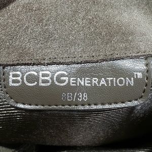 BCBGeneration Shoes - Over the Knee High Suede Leather Boots Olive Gray BCBGeneration Shoes - Over the Knee High Suede Leather Boots Olive Gray